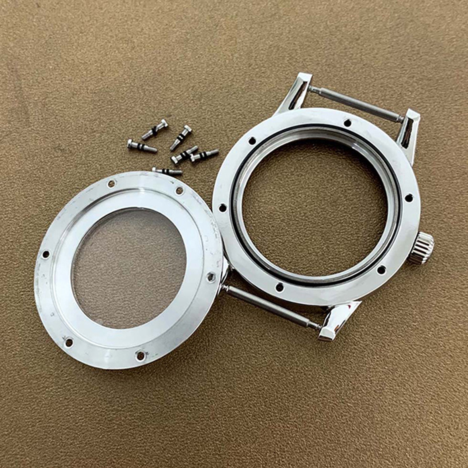 For Japan NH35/NH36/4R36 Movement Watch Assembly Set Watch Dials Case Parts