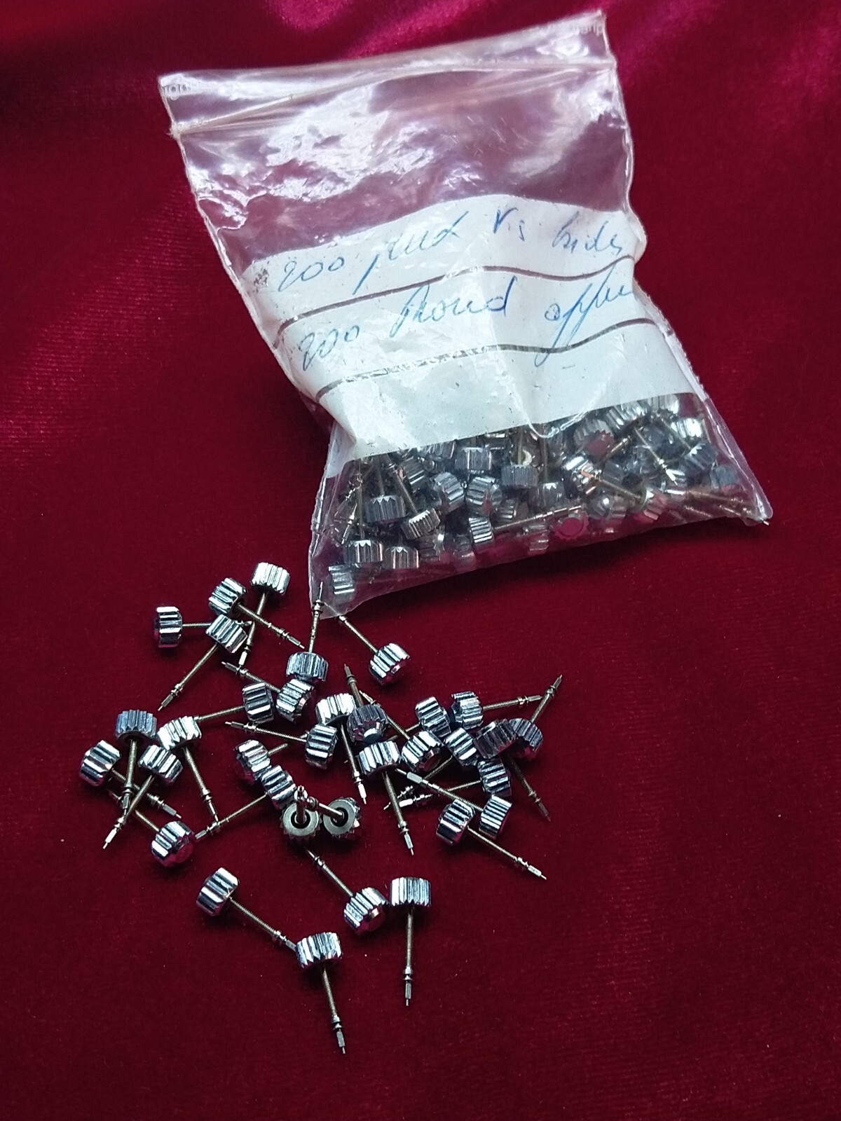 EB EBAUCHES BETTLACH crown 6.00 mm dia/ 2.50 mm tube and stem 1.20 mm