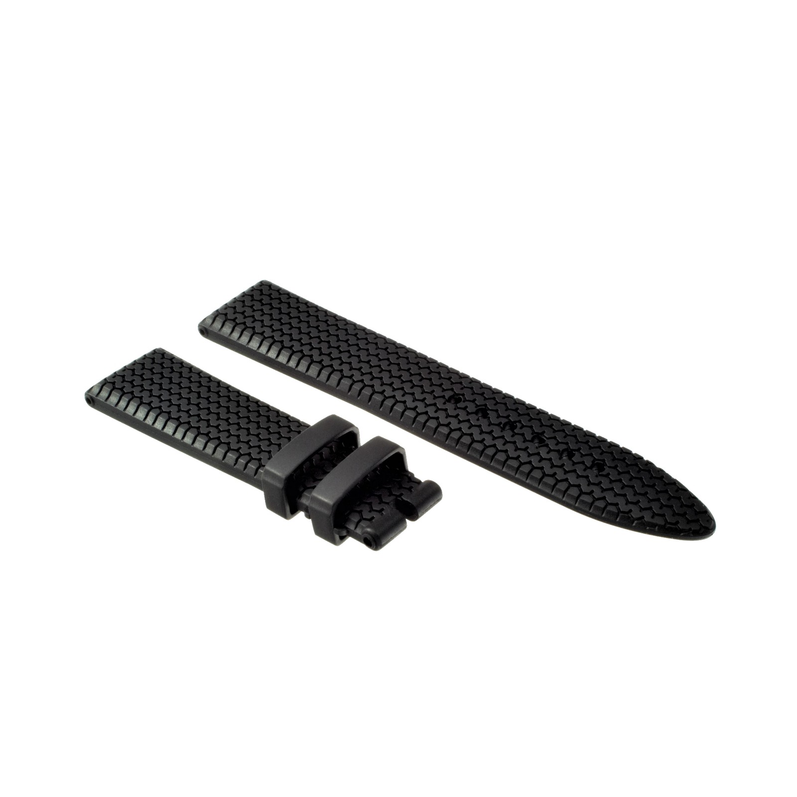 Original CHOPARD bracelet 20/18 mm, genuine rubber for Mille Miglia 168589