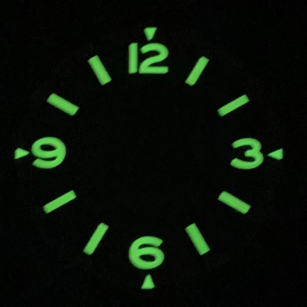 29mm Sterile Black Watch Dial For Fifty-Fathoms Collection NH35 NH36 ETA2824