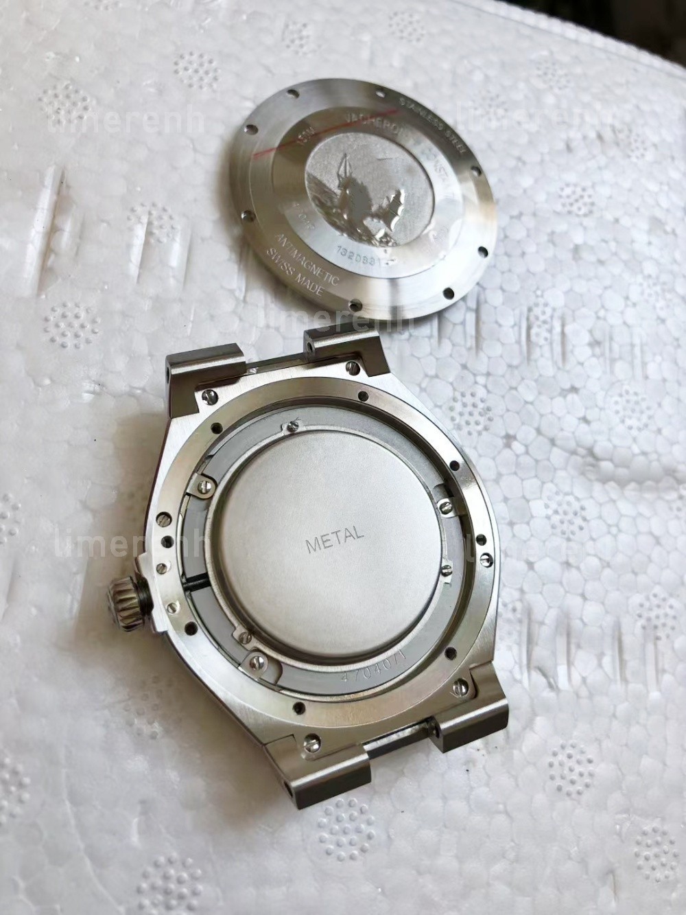 DIY 42mm Stainless Watch Case Set For 9015 Movement After-salesAccessories