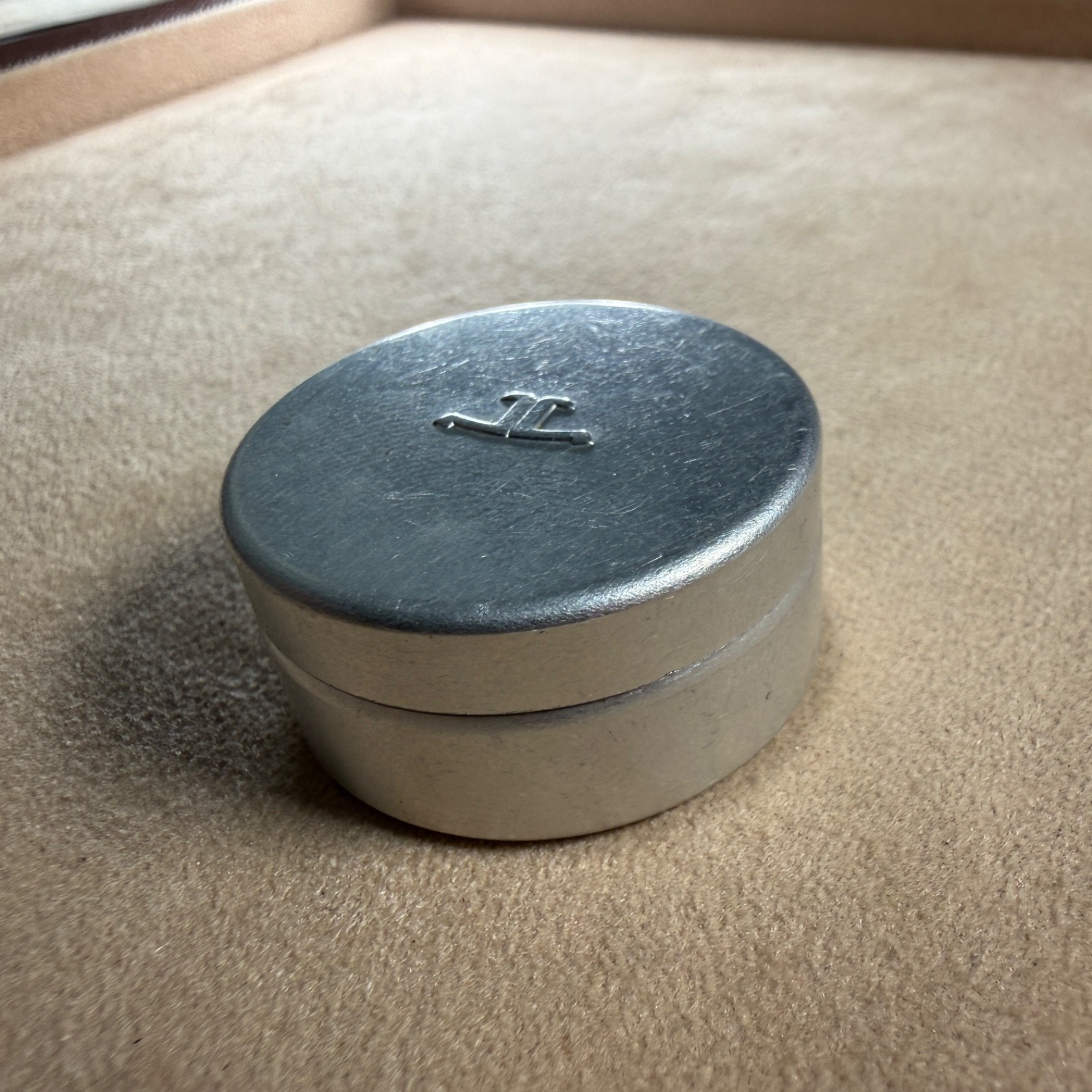 Jaeger LeCoultre Watch Dial Storage Case Silver
