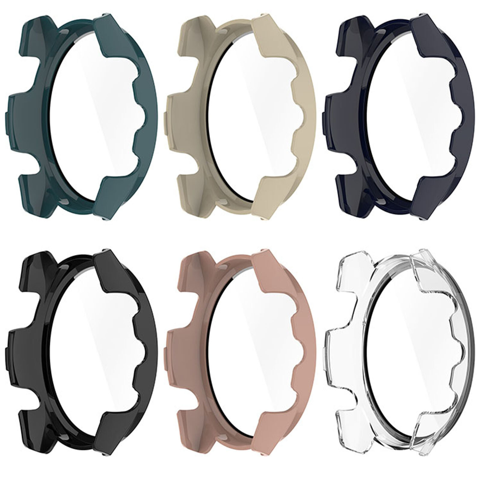 Case For Garmin Forerunner 265/265S Smart Watch PC Cover Screen Protector Shell
