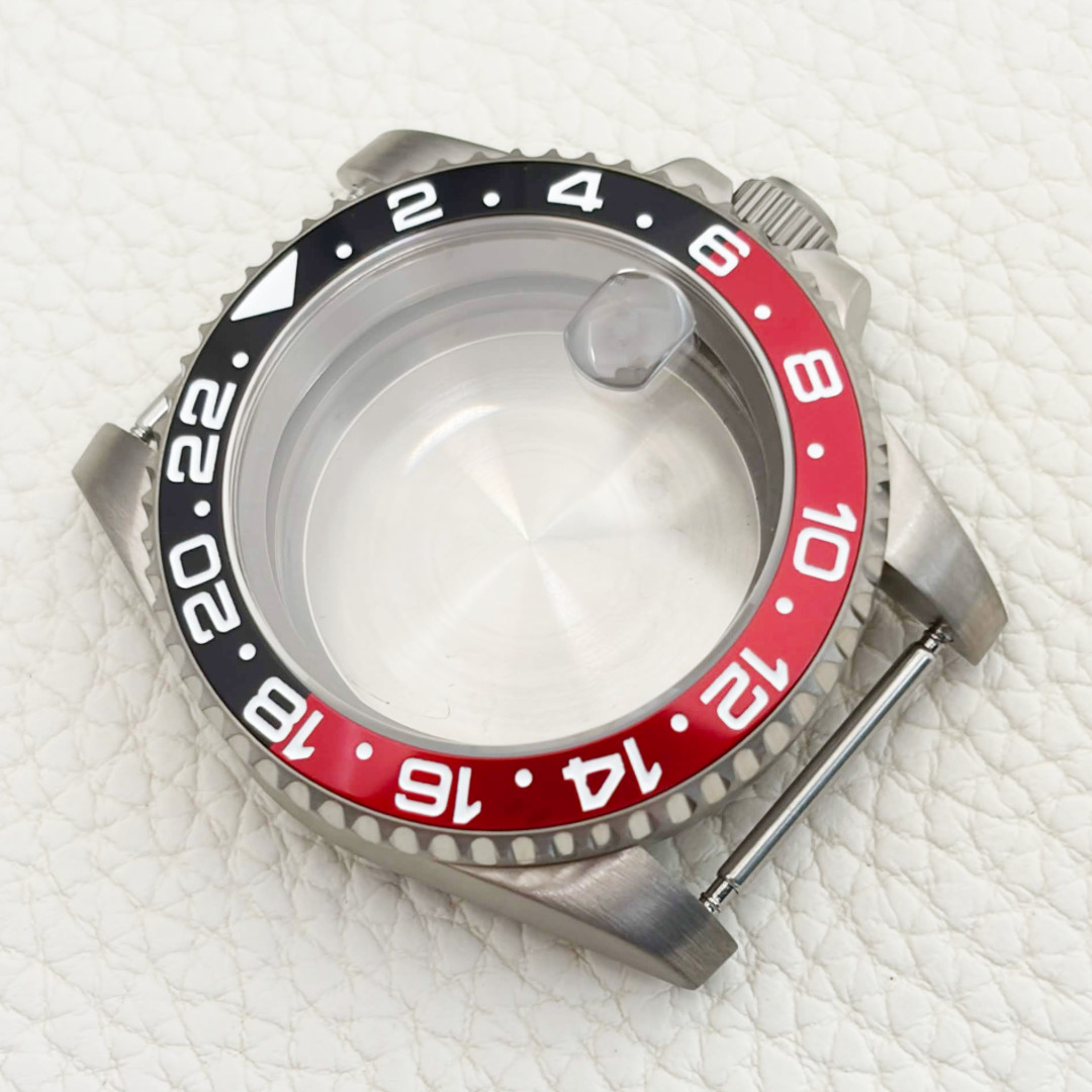 Titanium Watch Case 40mm 200m Dive Waterproof Kit Fit NH35 NH36 Movement Mod