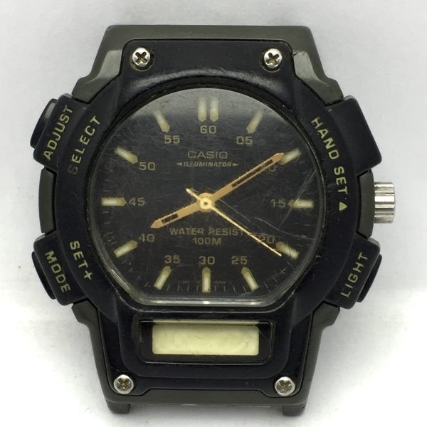 Casio Illuminator 2315 AQ-150 W Ana-Digi Vintage Watch For Part