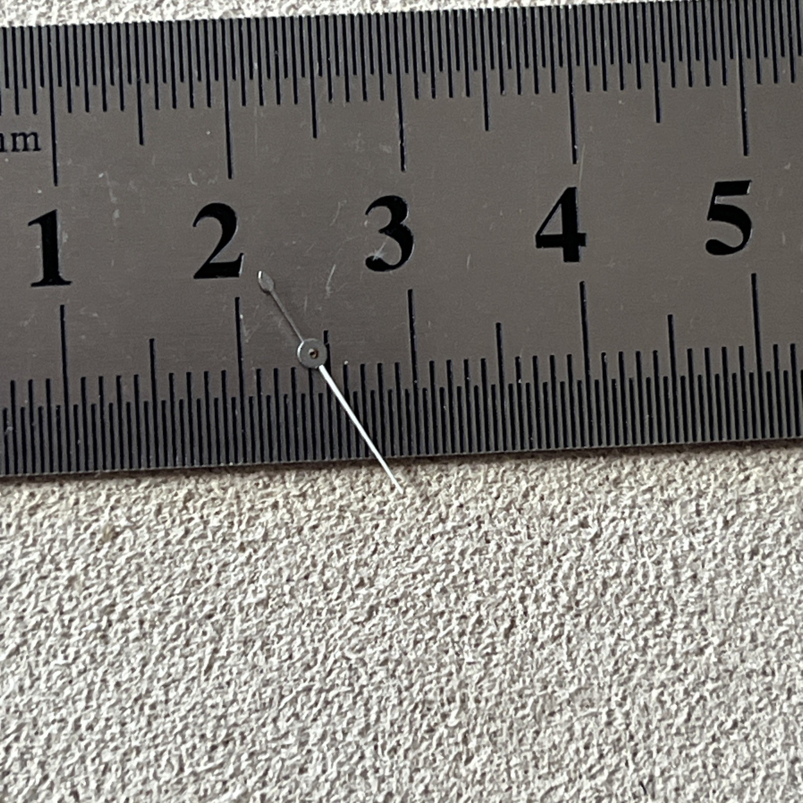 Waltham Watch Second Hand Silver / White 10 mm Total Length 15 mm