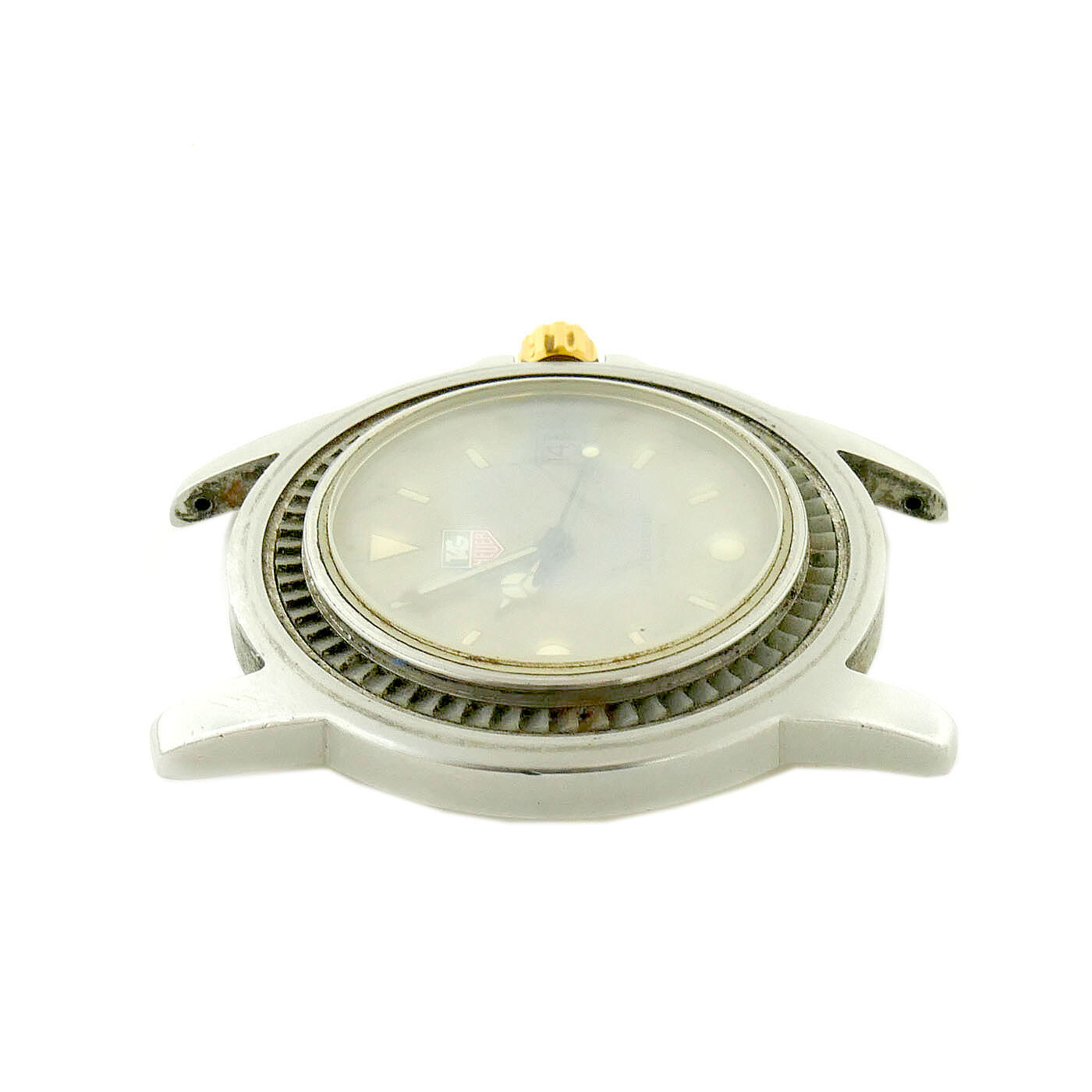 TAG HEUER 1500 SERIES 959.706D GRAY DIAL STAINLESS STEEL WATCH HEAD PARTS/REPAIR