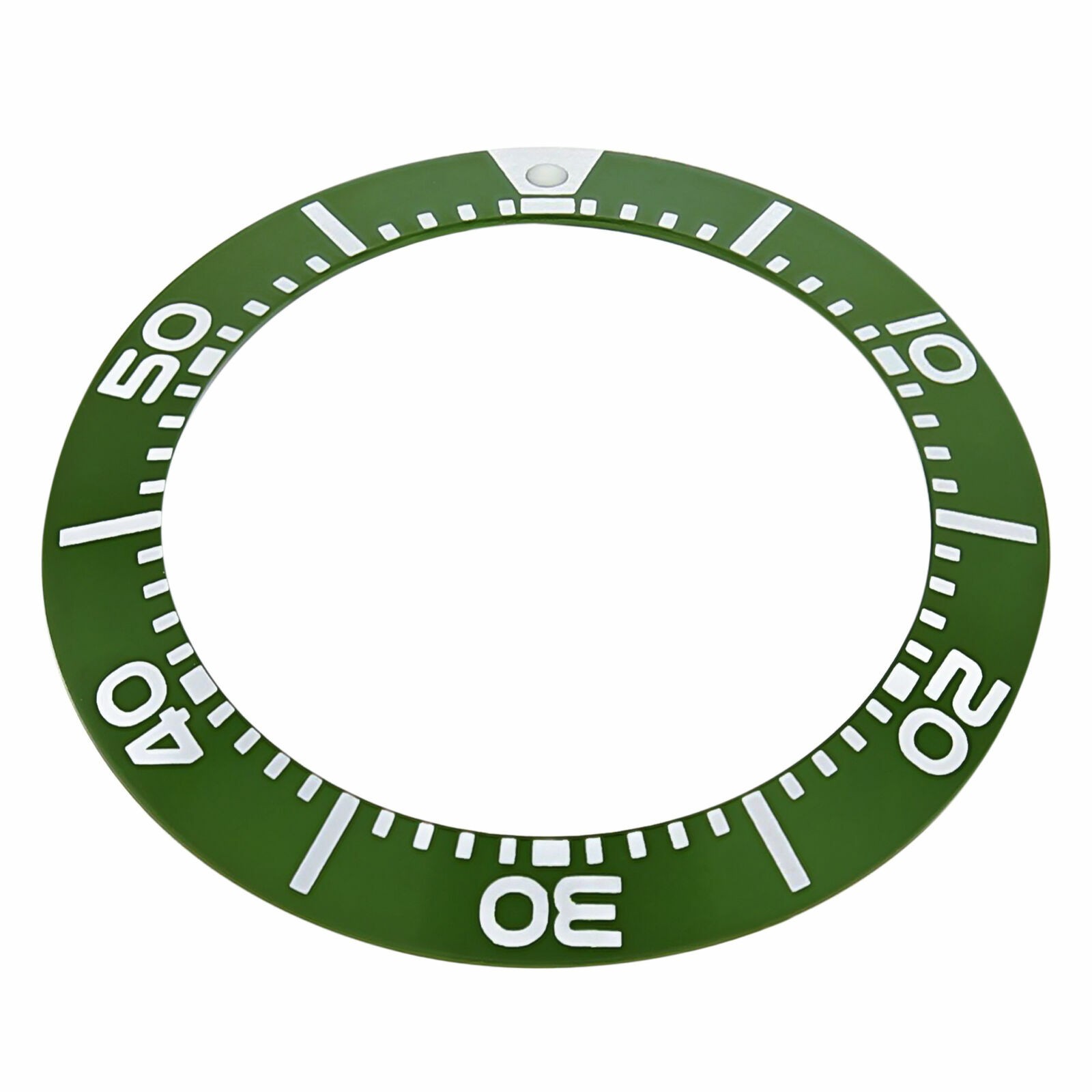 BEZEL INSERT FOR SEIKO DIVER SBCZ011 KINETIC WATCH SEIKO 5 SEA URCHIN GREEN