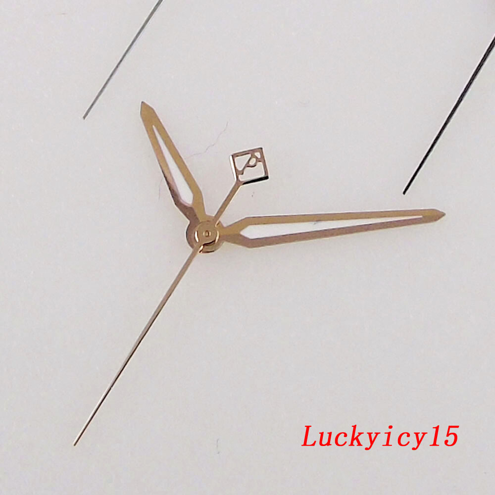 Silver Gold Hands Green Luminous Watch Hand fit NH35A NH36 2824 PT5000 Automatic