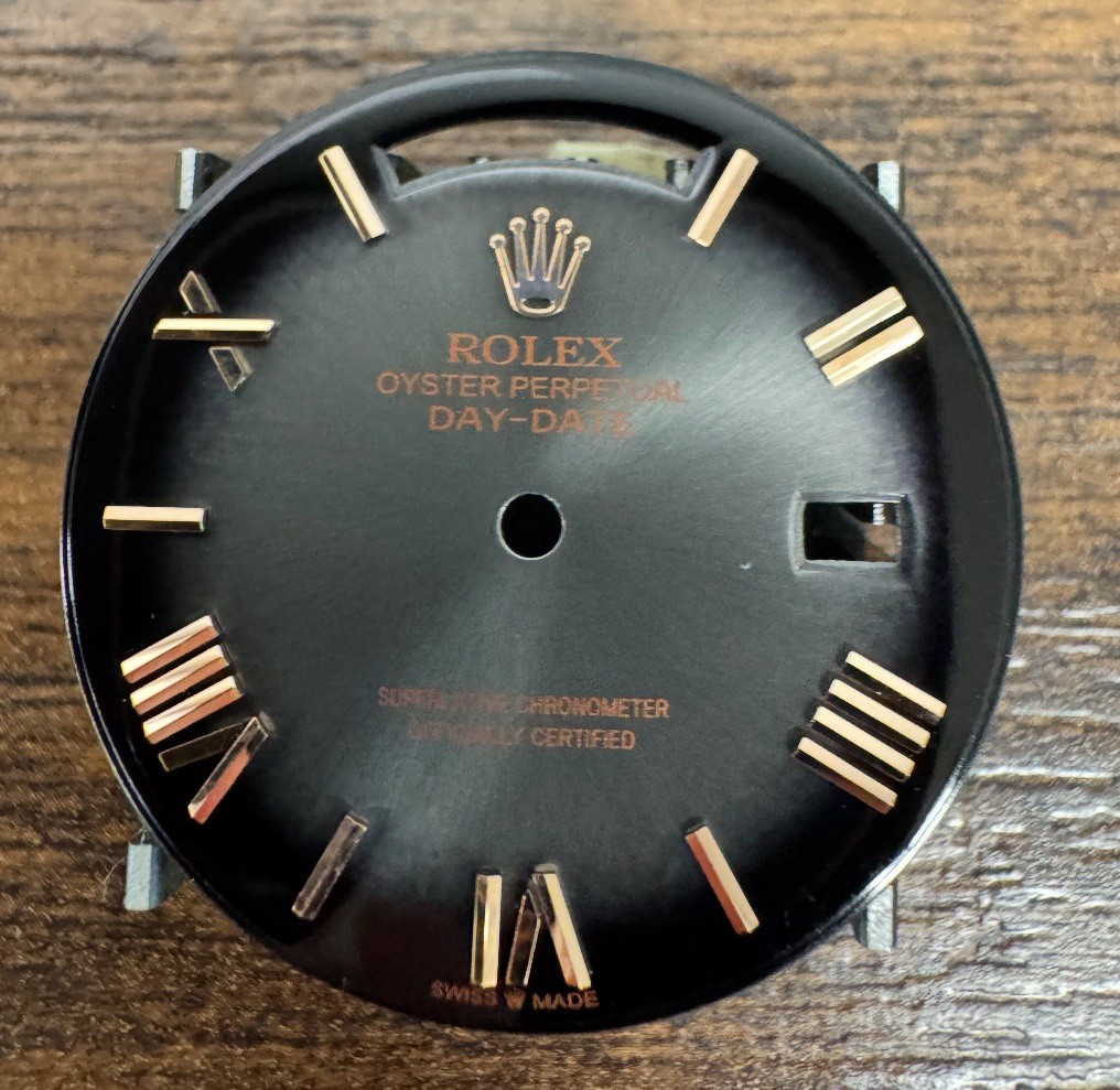 Rolex Day Date 40mm Watch Custom Smoky Ombre Roman Dial For Models 228235 228345