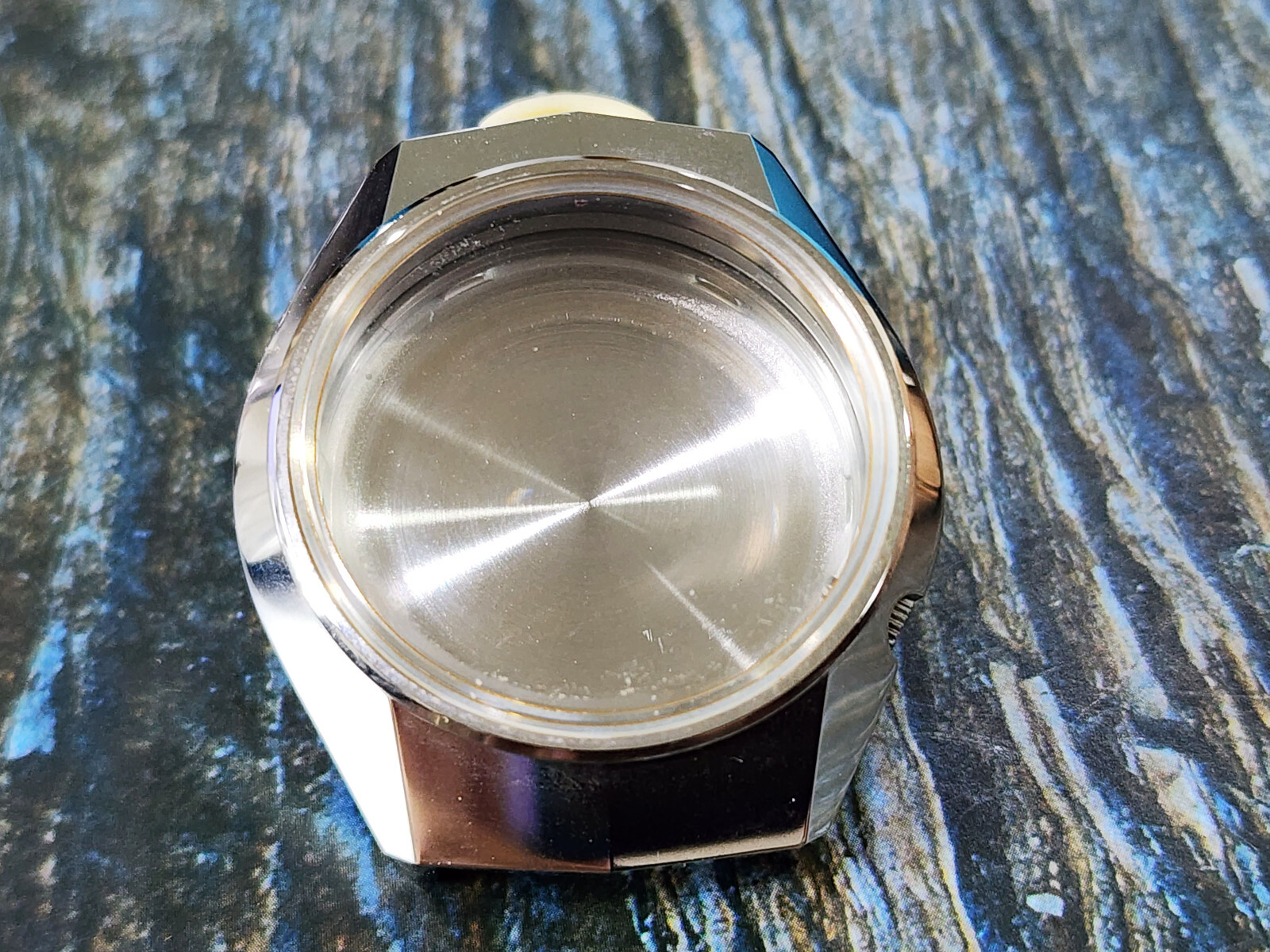 NOS GENUINE CASE VINTAGE SEIKO 6106-8640 COMPLETE CASE SS.