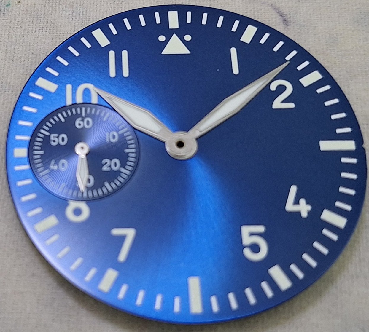 Flieger Style 37mm Watch Dial And Hands For Hamilton 917 921 Movement 4 Colors