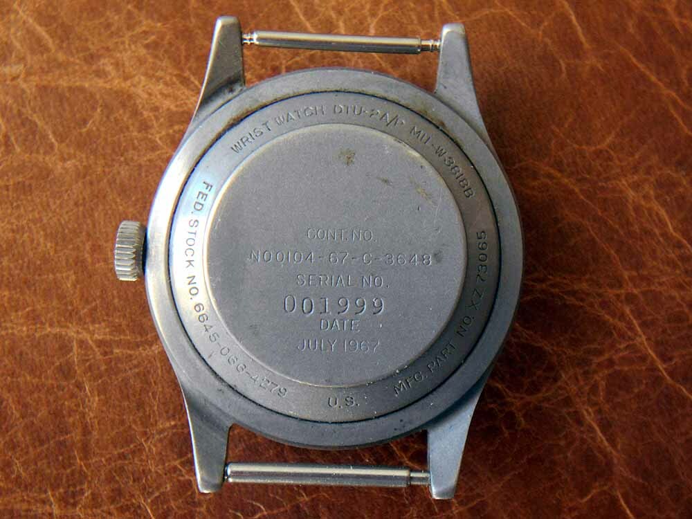 2X NOS Replacement Watch Crystals for Benrus Military DTU-2A/P MIL-W-3818B