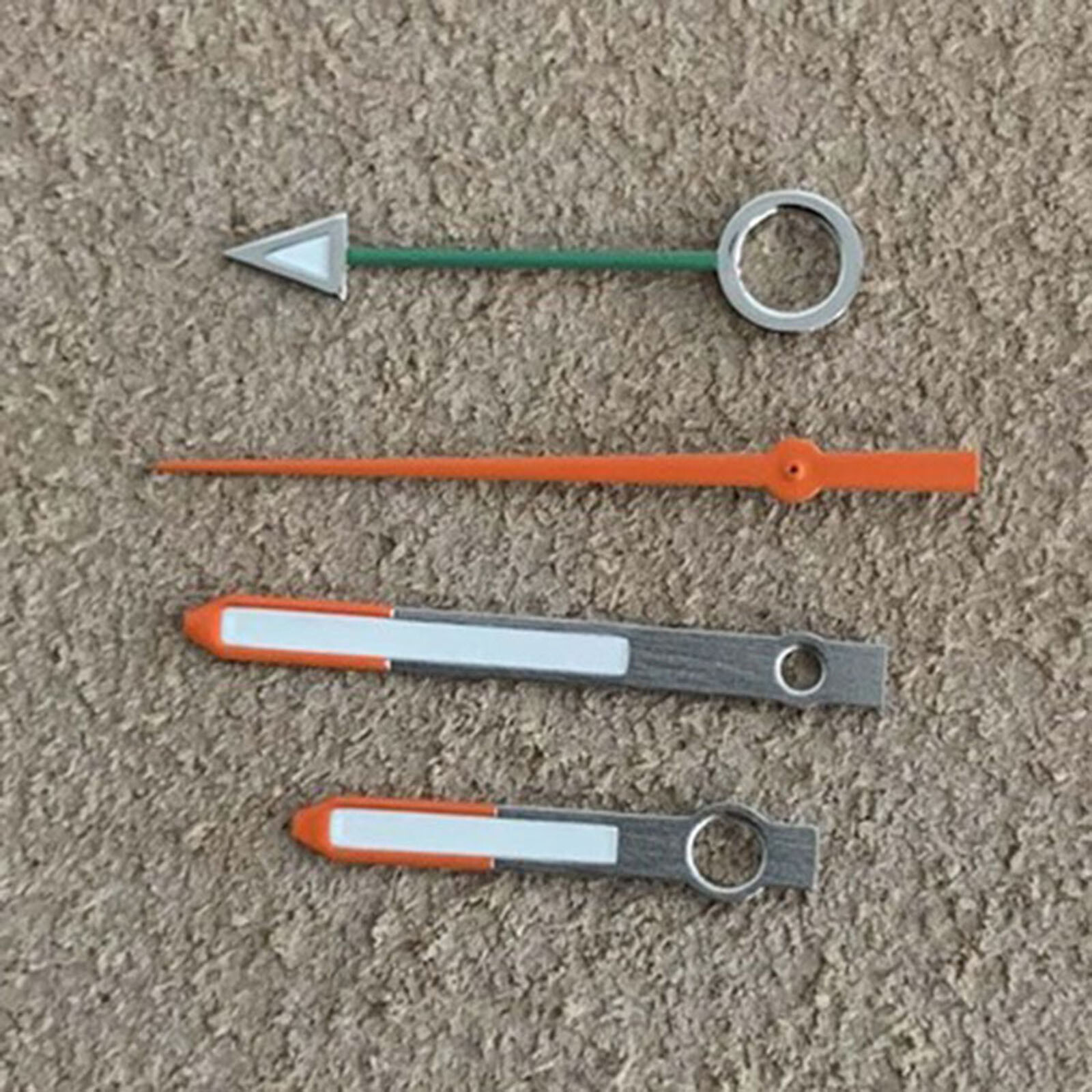 For NH34/35/36 Movement Orange Watch Hands Green Luminous Watch Hands