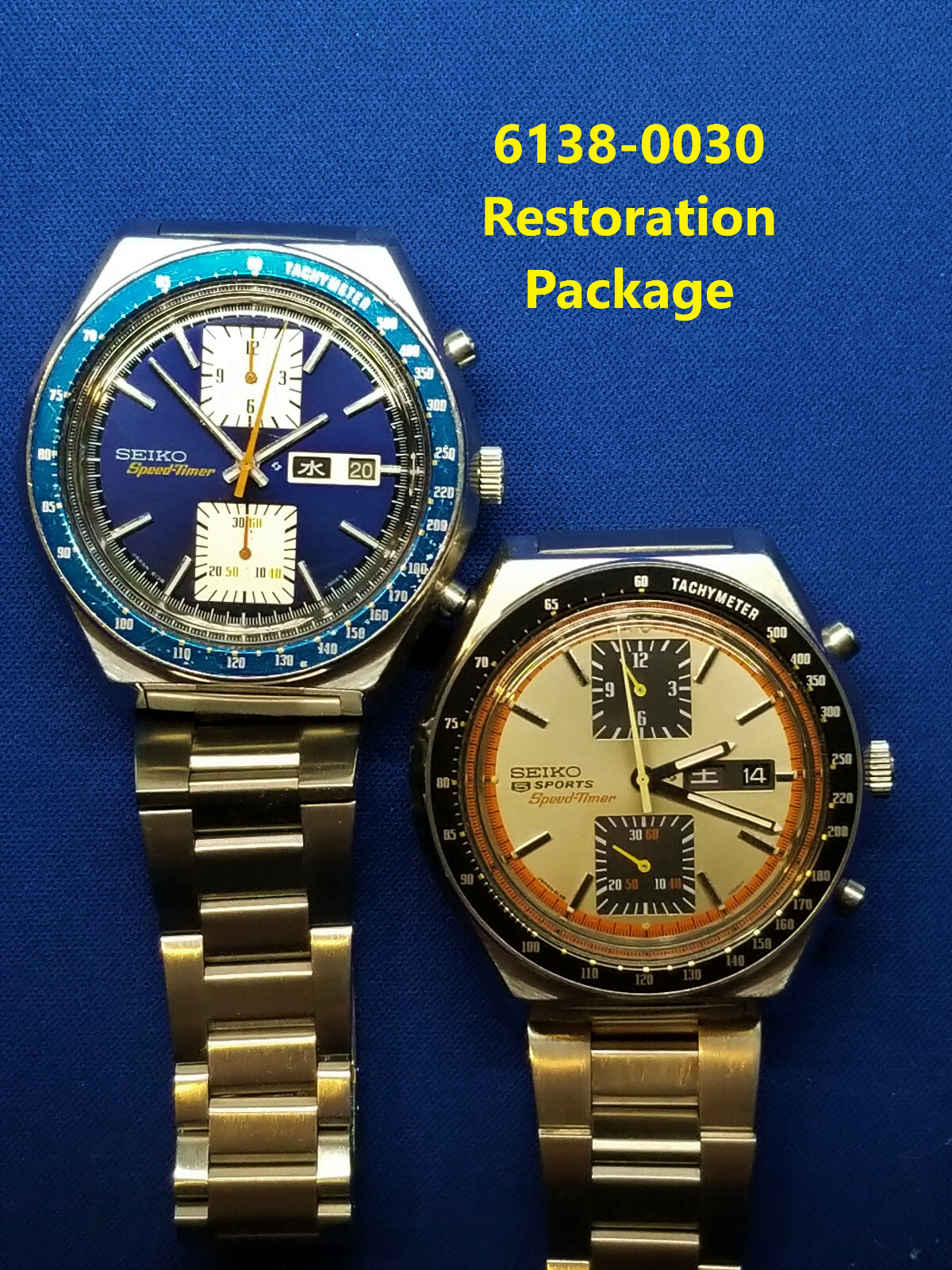 6138-0030 Kakume Restoration Package: For your Seiko Chronograph.