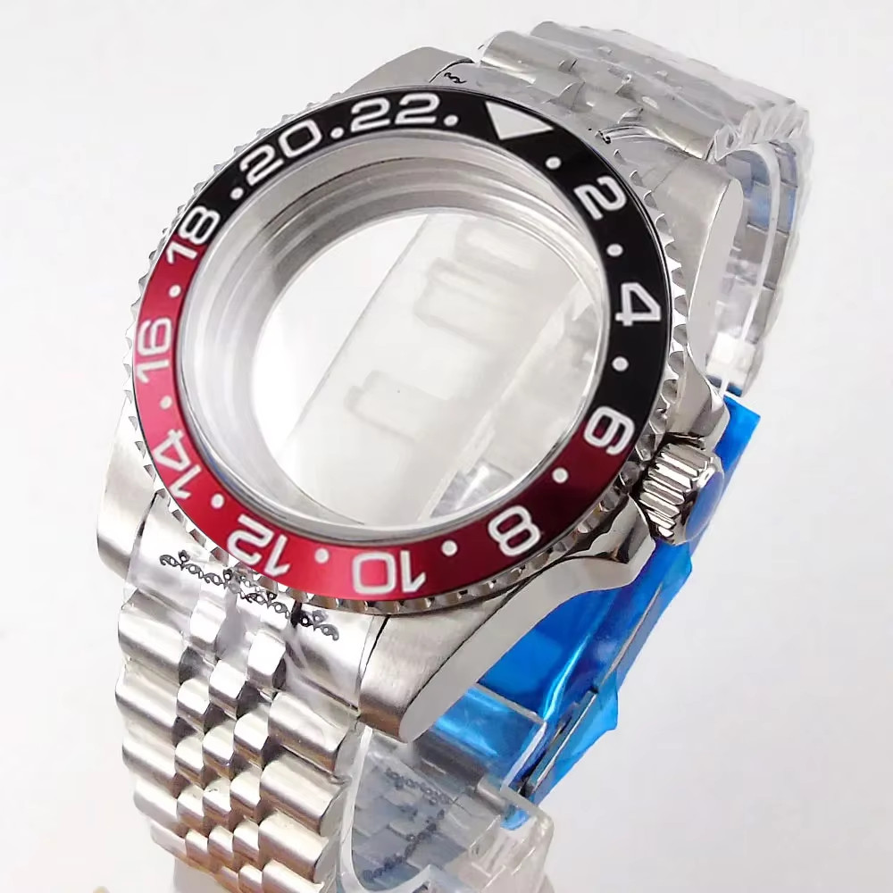 20ATM Dive Case 40Mm Fit NH35 NH36 NH34 GMT ETA 2824 PT5000 Steel Watch Case Jub