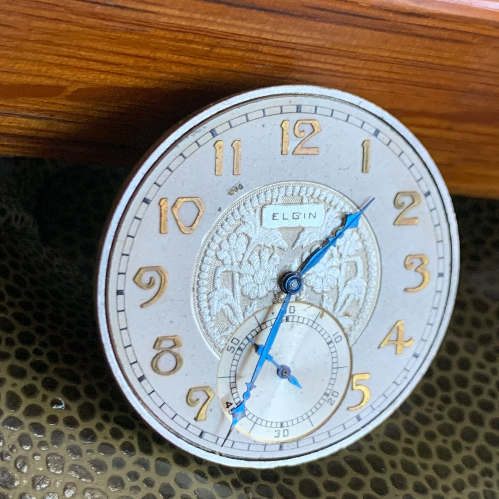 1928 Elgin Grade: 315 12S 15 Jewels Pocket Watch Movement Parts Repair