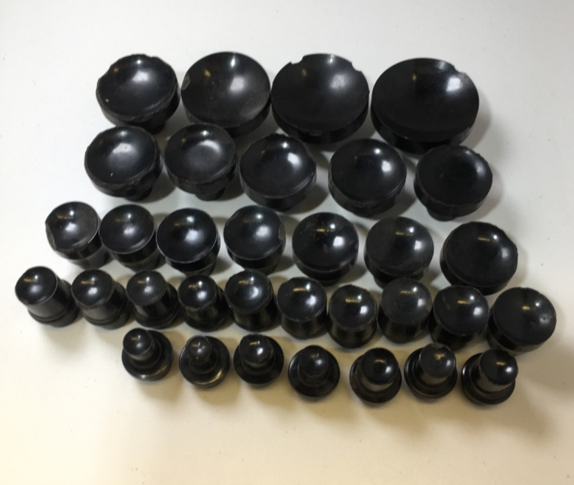 Robur Crystal Press Dies Acrylic/Bakelite Used Various Sizes