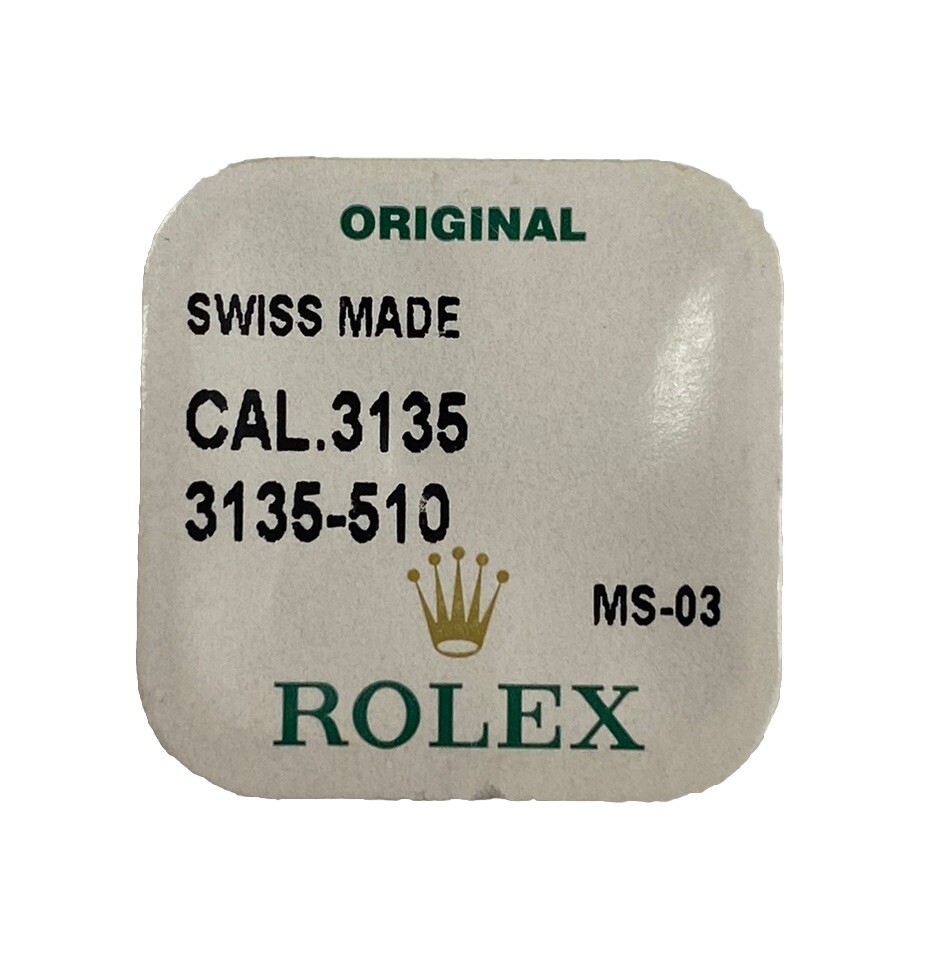 Genuine Rolex Cal 3135 3130 Part #510 Driving Wheel for Ratchet Wheel – New