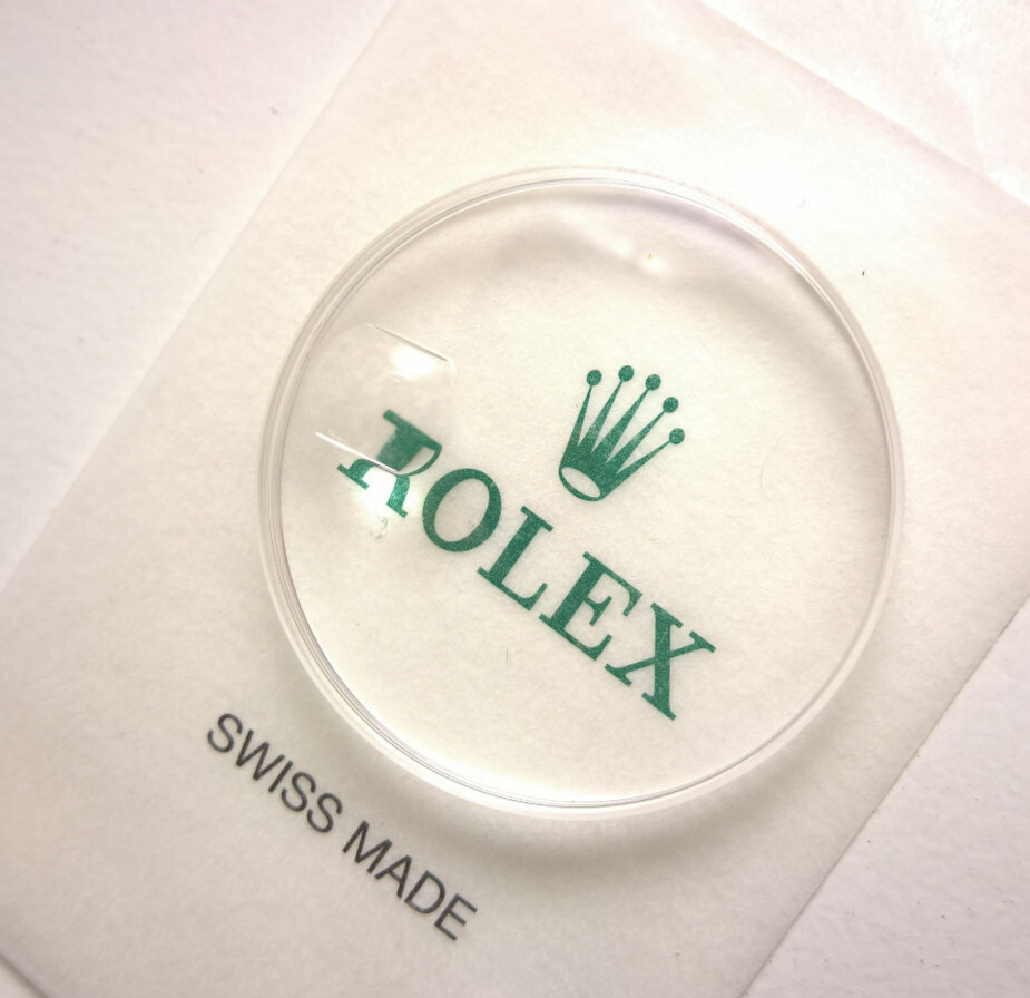 ULTRA RARE VINTAGE ROLEX DATE 15000 – 15008 – 5700N ACRYLIC GLASS B25-145 1 PCS