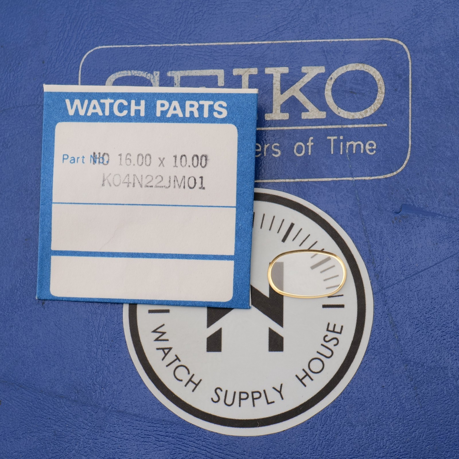 Seiko Original Watch Crystal Part K04N22JM01 Watchmakers New Old Stock (SEKG)