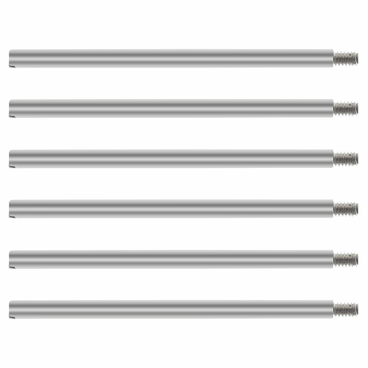 6 SCREW PIN FOR RUBBER BAND 26MM STRAPS FIT 47MM PANERAI WATCH BAND LEATHER