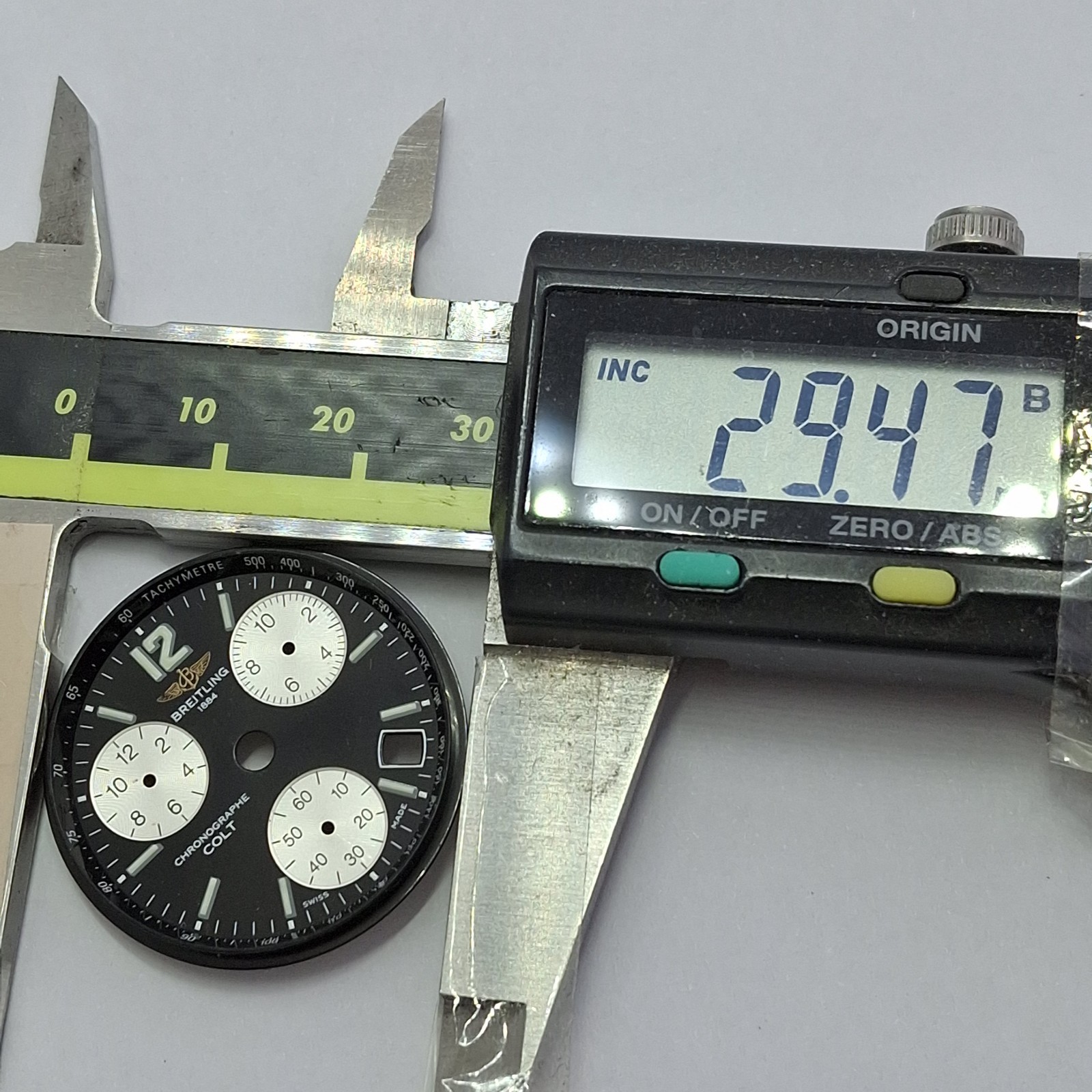 Breitling 29.4 mm Dial Watch Parts Part Swiss Made #X7