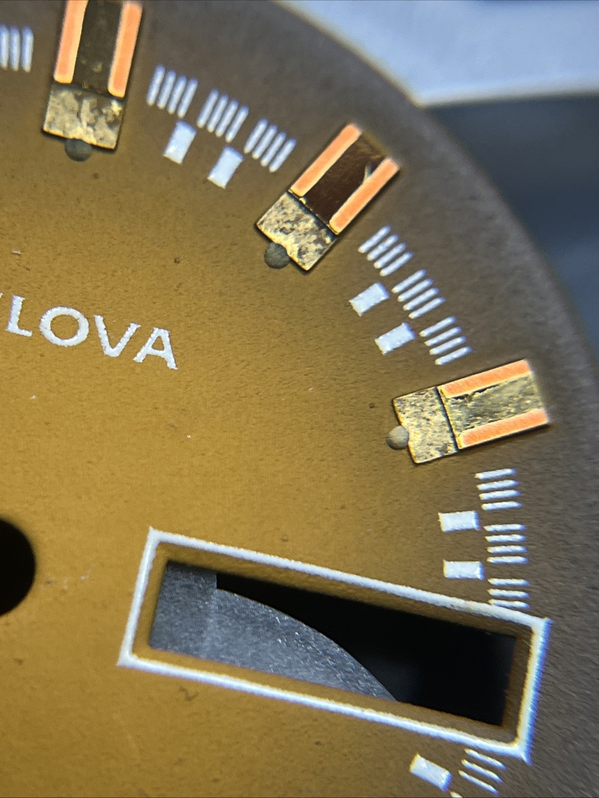 Bulova Automatic Day-Date Jet Star Orange Dial (010)