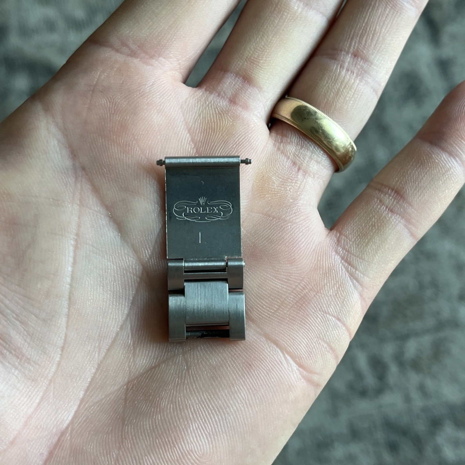 Genuine Rolex Sea Dweller 16600 / 16660 Diver Extension (1/2)