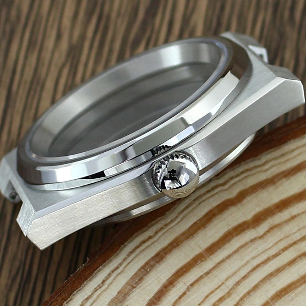 Sapphire NH35 Steel Watch Case 40mm Modify PRX Mod 10ATM For Seiko NH34 36 NH38