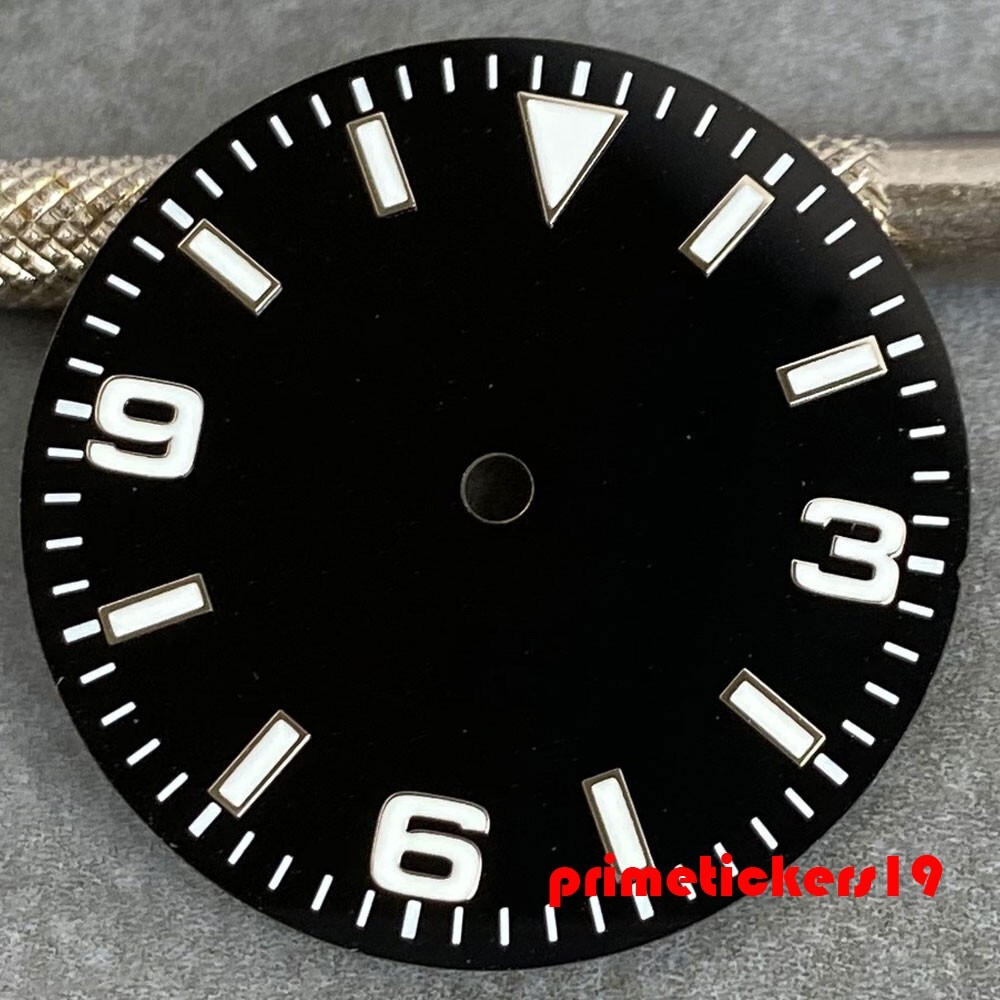 29mm Watch Dial+Hands Set Luminous Fit NH35 Miyota82 ETA2824 PT5000 Multicolored