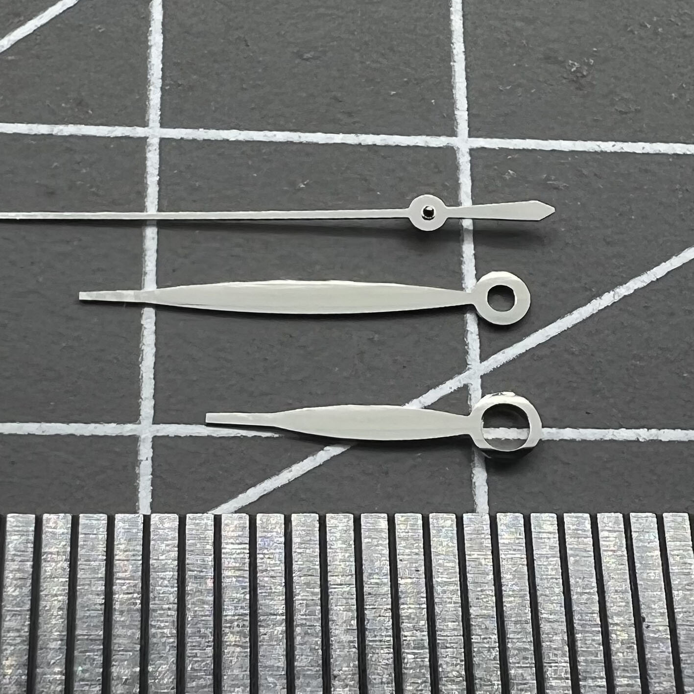 8X11.5X11.5mm Silver No Lume Watch Hands for ETA 2892 2836 2824 Movement