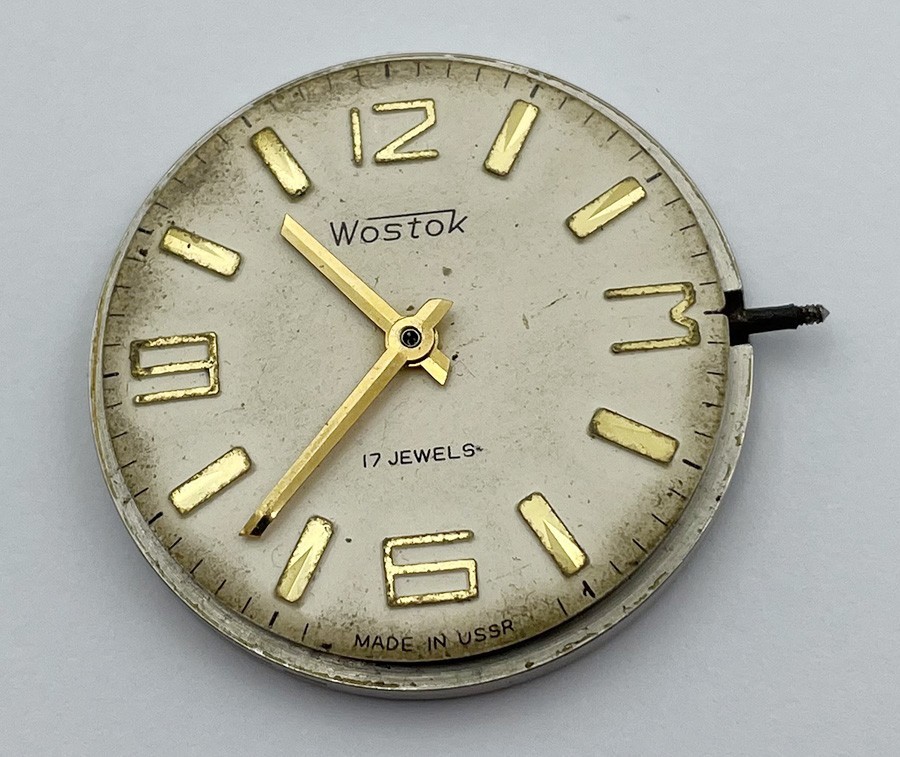 Vostok 2409A 17 JEWELS MOVEMENT FOR MEN’S WRISTWATCH 100% working A902