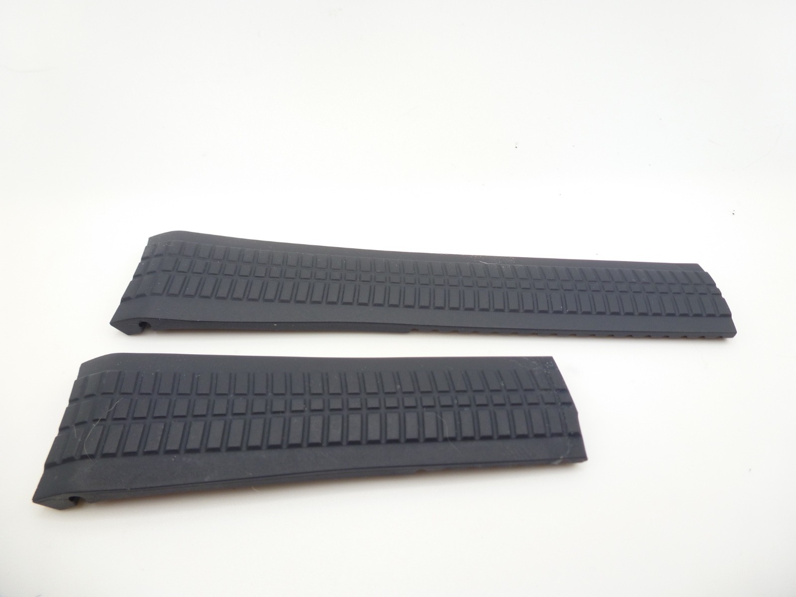 Original Patek Philippe 5968A 5968G Black Rubber Strap 22x18mm used