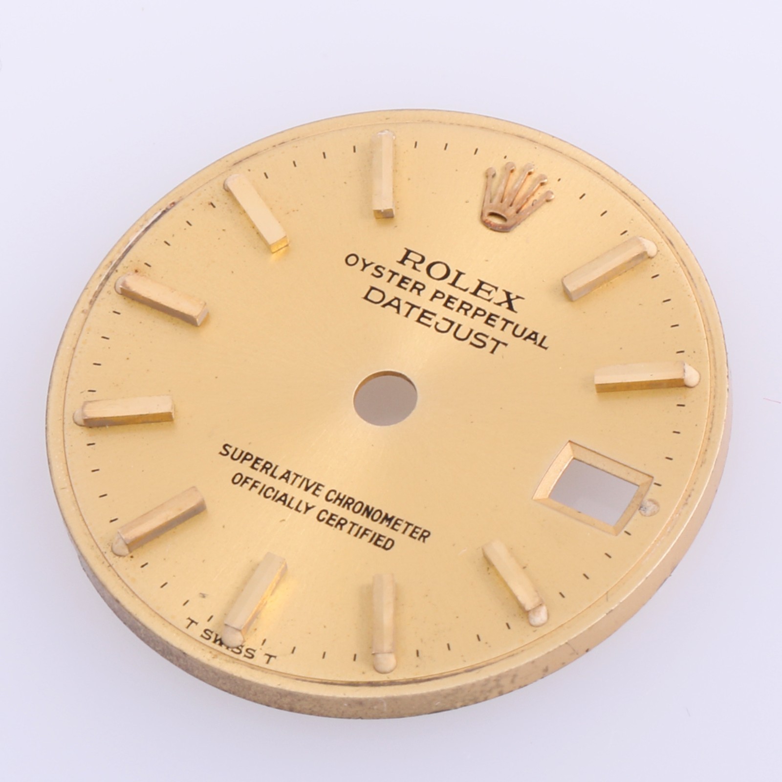 Rolex Lady Datejust 26mm Champagne Stick Dial TSwissT 6917 69173 69178 #K28