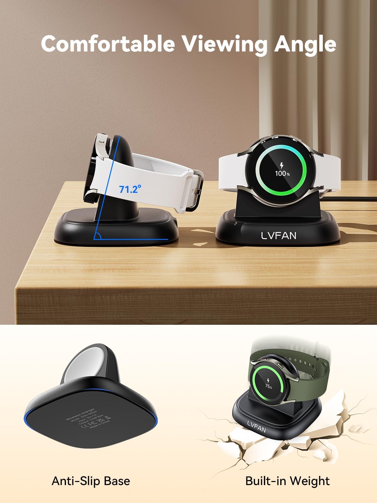 Charger for Samsung Galaxy 8/8 / 7 / Ultra / 6/5 / 4, Charger Stand Dock , Ma…