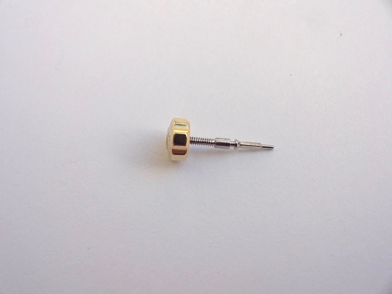 Baume & Mercier Gold Crown Stem ESA9162 ESA9164 F300Hz Tuning Fork (ref 575C)