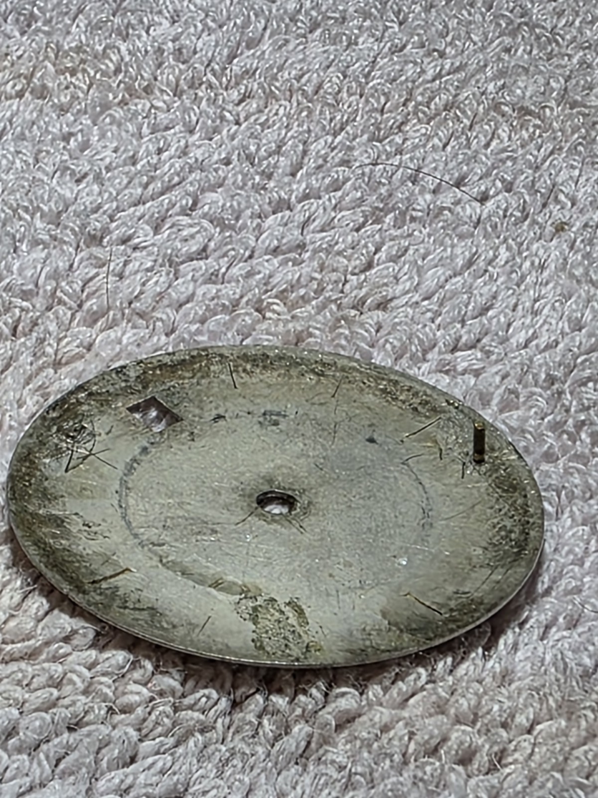 OMEGA 565 Automatic Geneve Dial Silver Needs Work