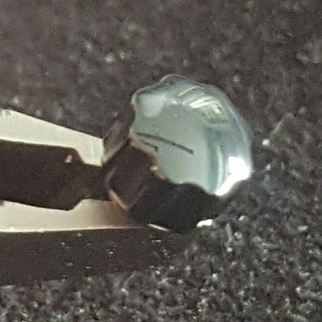 RADO Water Resistant Black Ceramic Cap Crown Part Number 48-072