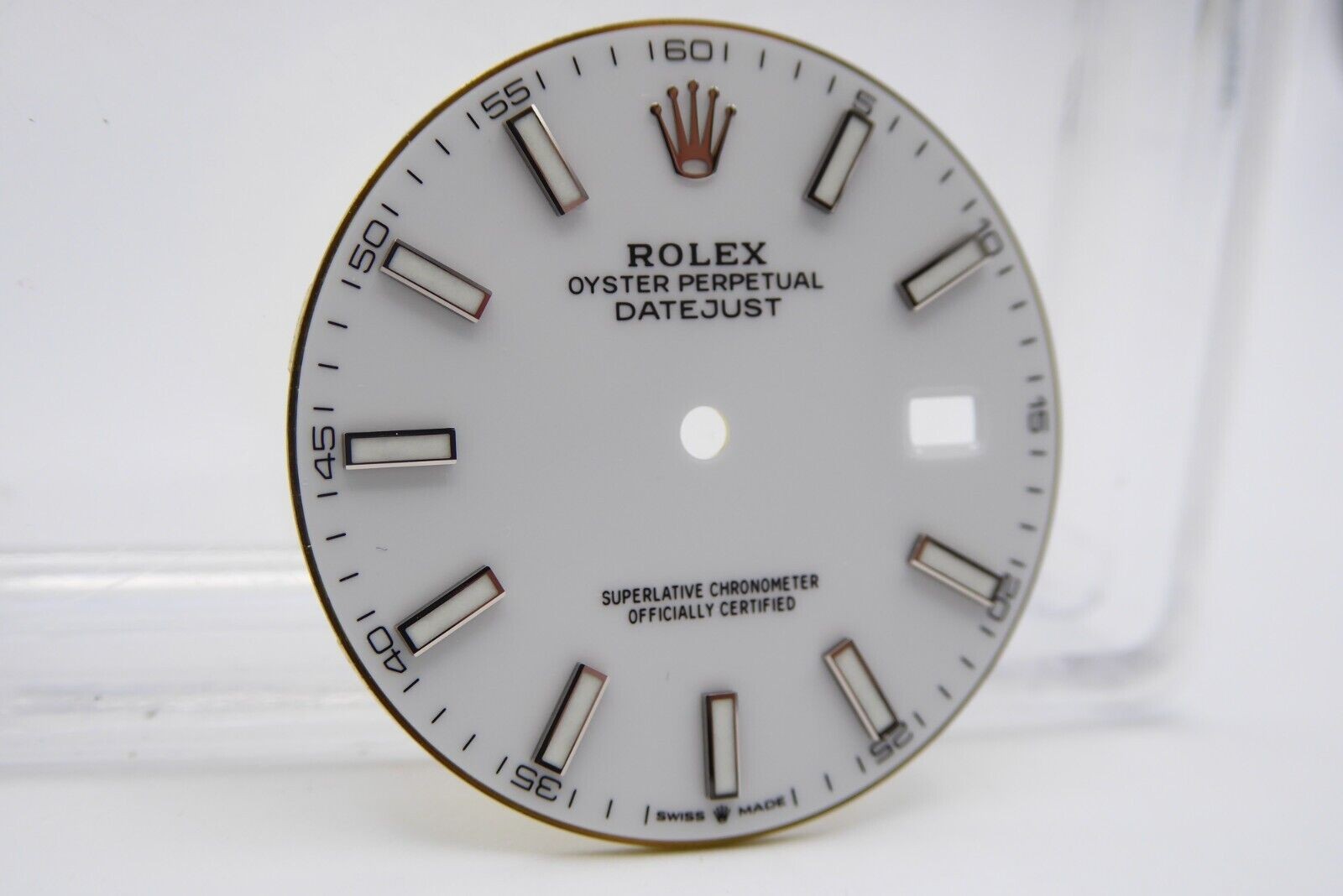 Rolex Datejust 41mm white dial 126300/334