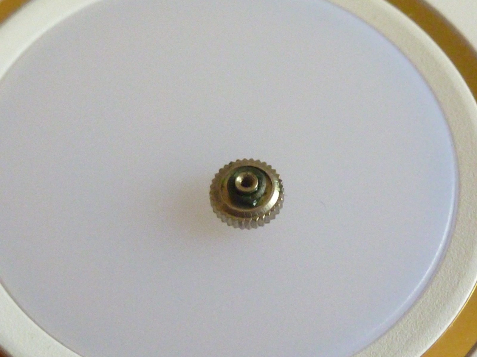 Genuine Rolex Cellini White Gold Crown 4.5mm Width & 2.3mm Thickness New Old