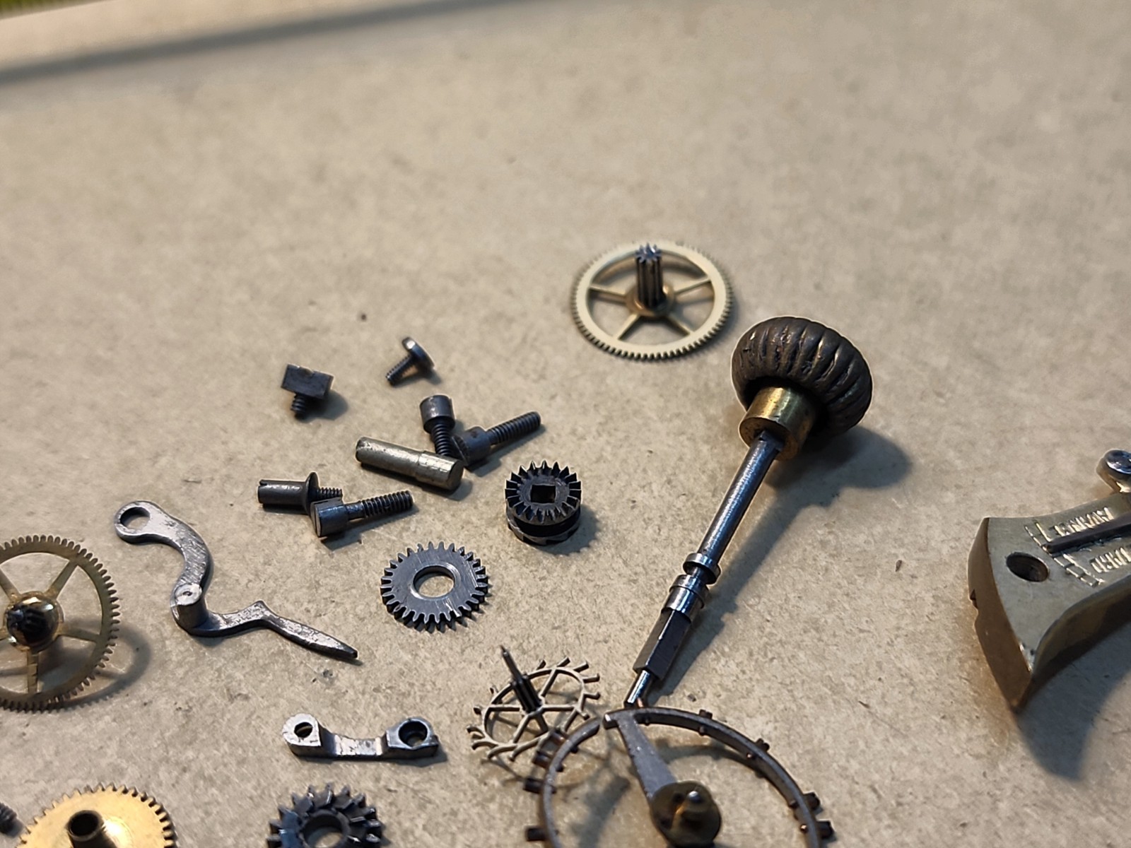 Lot Of Mixed Pocket Watch/Wristwatch Loose Parts