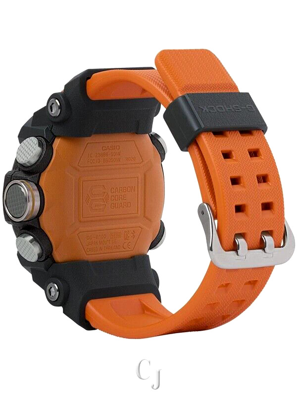Casio G-Shock GG-B100-1A9 GG-B100 GGB100 orange plastic back bottom cover