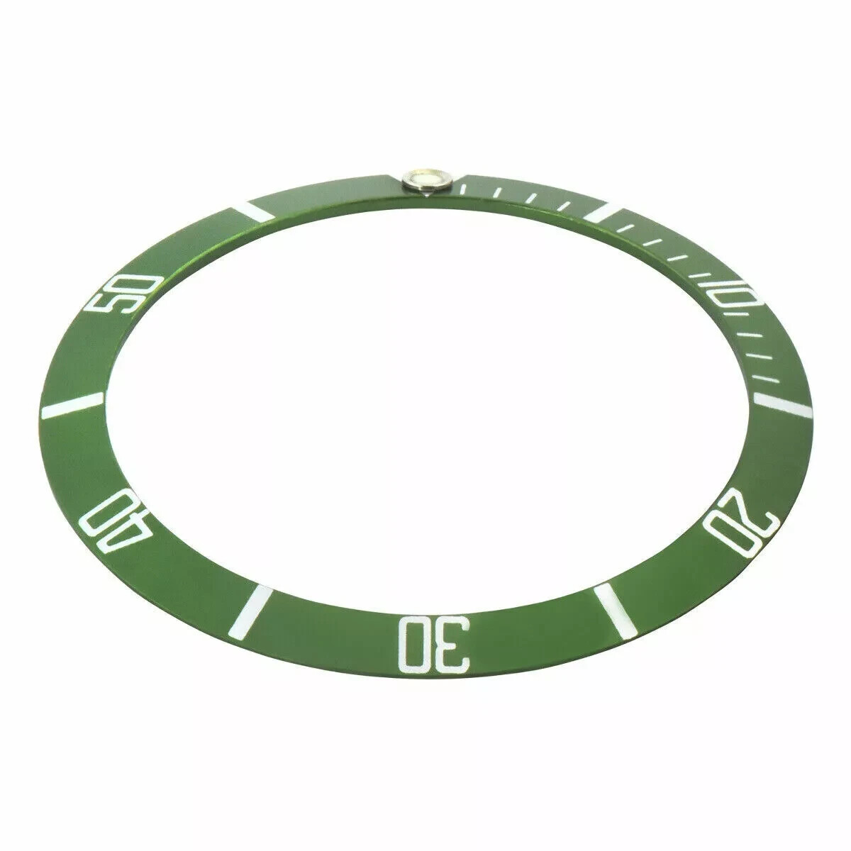BEZEL INSERT FOR ROLEX SUBMARINER 5508 5512 5513 5517 1680 GREEN ALUMINUM