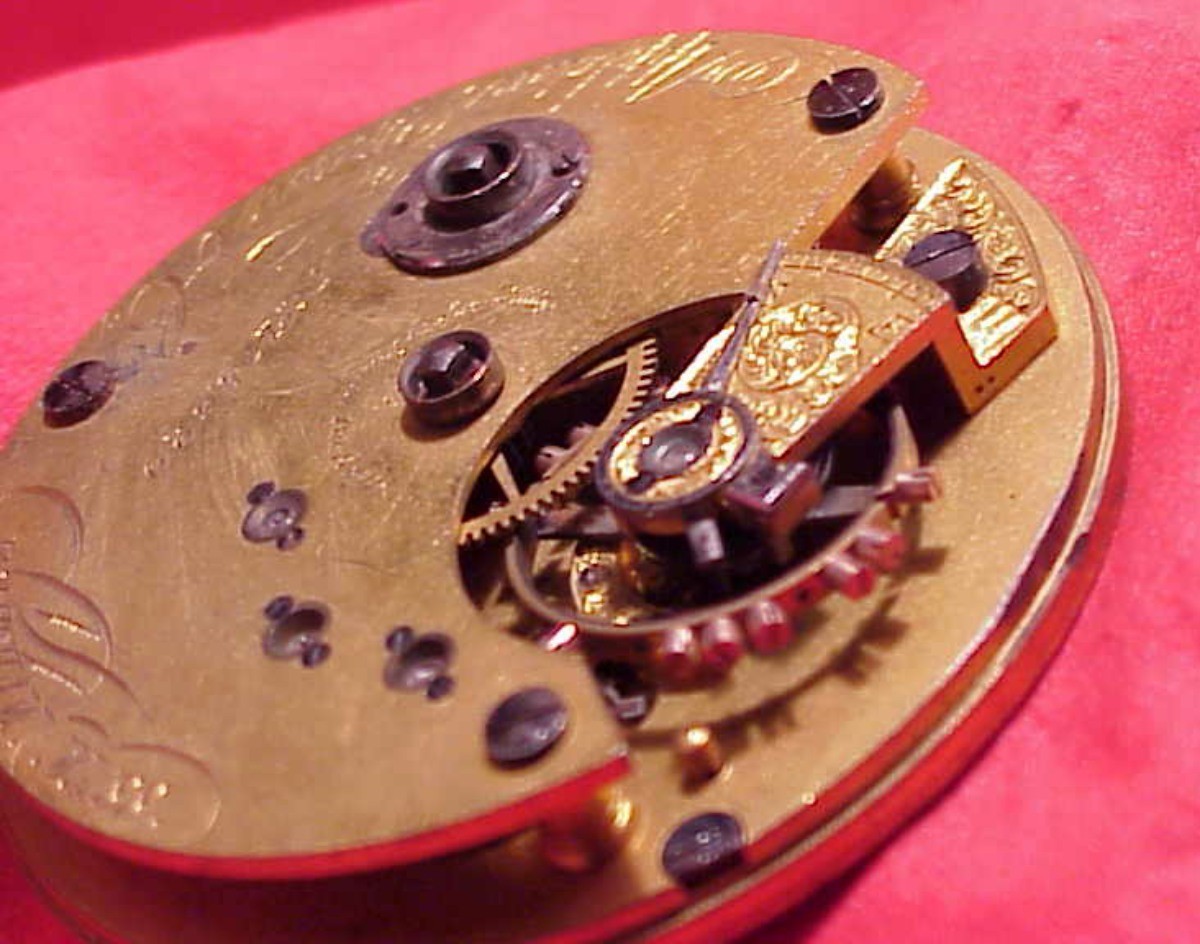 20 SIZE APPLETON TRACY & CO MOVEMENT 175629 POCKET WATCH REPAIR PARTS WALTHAM