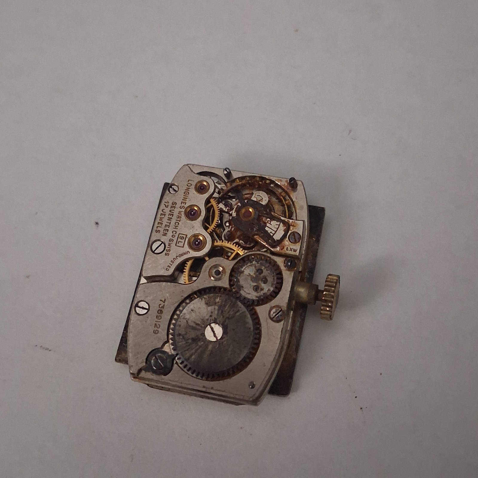 Longines 9L Manual Wind 17 Jewel Parts Movement Dial And Hands – Good Balance
