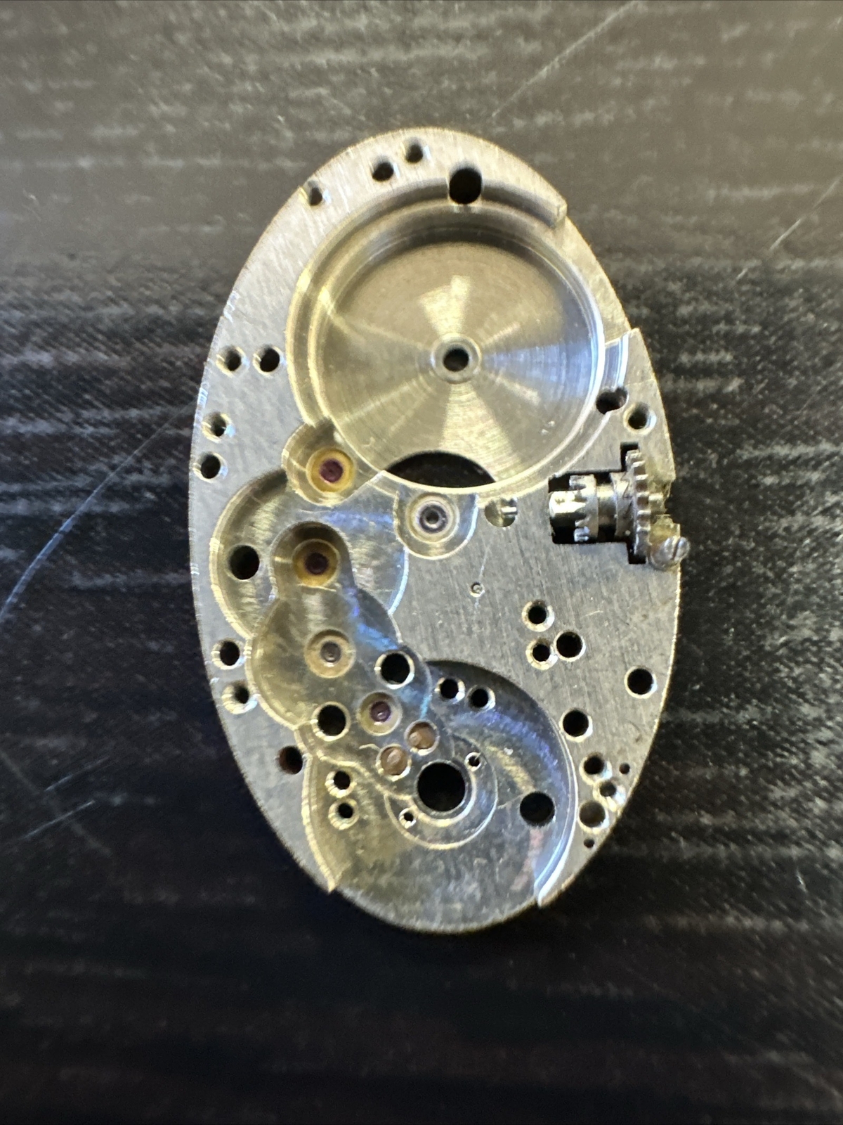 ANTIQUE LADIES ART DECO 989 HAMILTON WATCH MOVEMENT 17J For Parts And Repairs