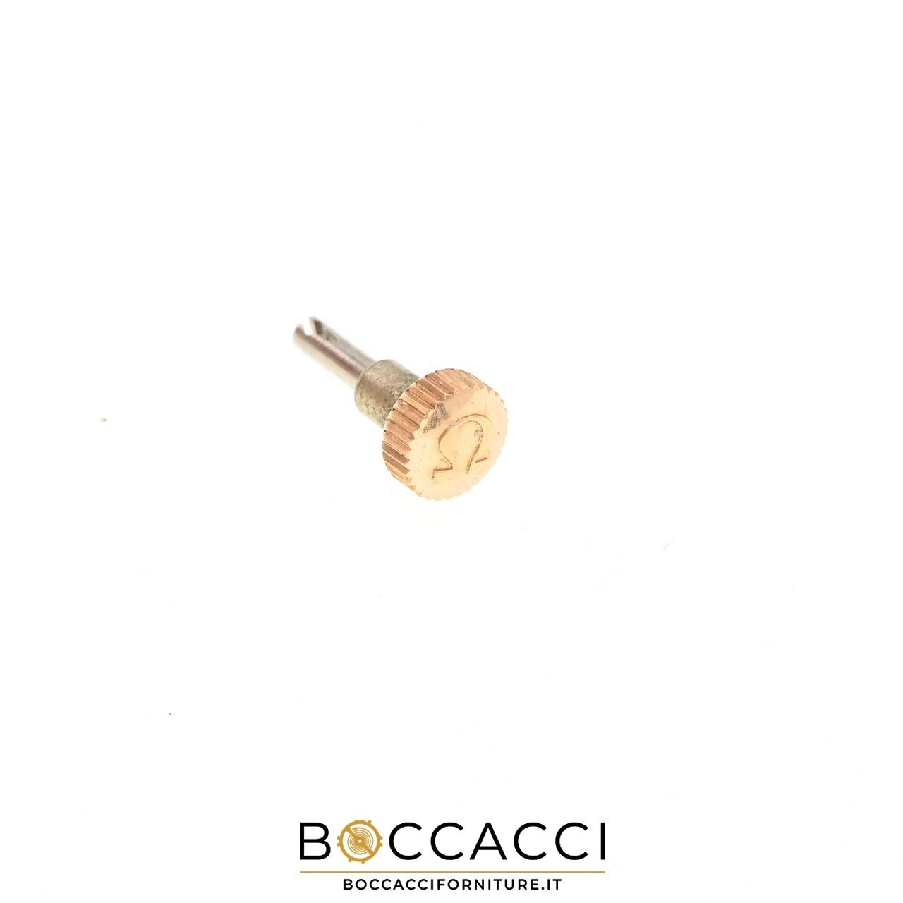 Omega 43014 Rose Gold Crown Ø 4.0mm Tube 2.0mm (EXCELLENT CONDITION)