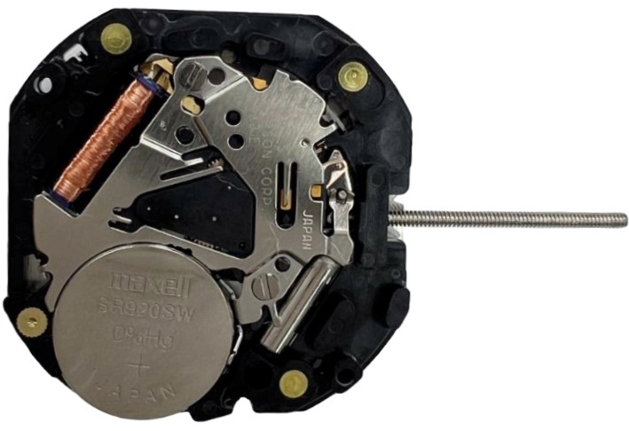 Hattori VX3J Multi-Function Seiko Quartz Watch Movement Overall Height 4.9mm