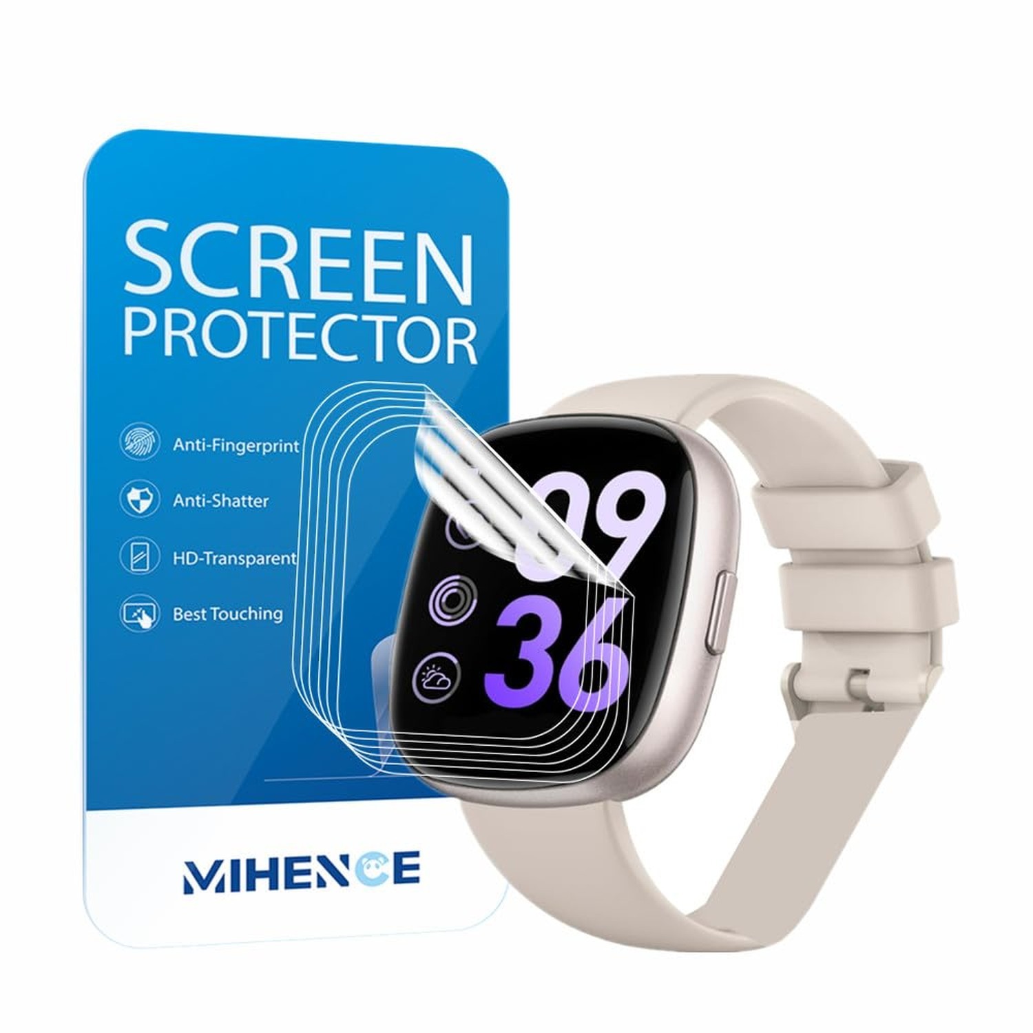 Screen Protector for G56 1.83” Smartwatch, TPU HD Protective Film Compatible…